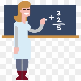 Clip Art Maths Teacher, HD Png Download - teacher png