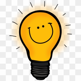 Happy Lightbulb, HD Png Download - happy face png