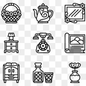 Train Station Icons, HD Png Download - decorative line png