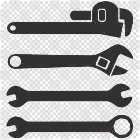 Open Ended Wrench Clip Art, HD Png Download - wrench png
