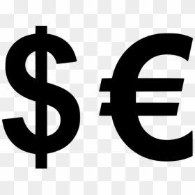 Dollar And Euro Icon, HD Png Download - dollar png