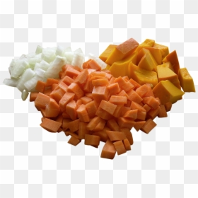 Chopped Vegetables Png Transparent, Png Download - carrot png
