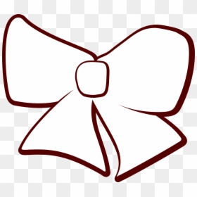 Sketsa Gambar Pita, HD Png Download - bow tie png