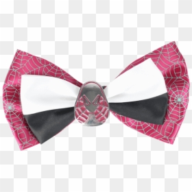 Spider Gwen Hair Bow, HD Png Download - bow tie png