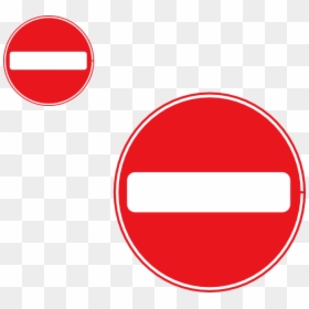 No Entry Sign Clear Background, HD Png Download - no sign png