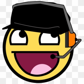 Awesome Face, HD Png Download - epic face png