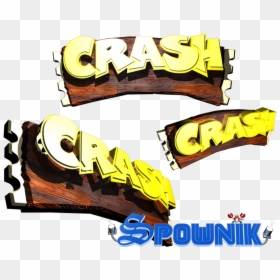 Original Crash Bandicoot Logo, HD Png Download - crash bandicoot png