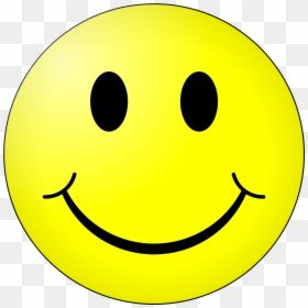 Smiley Face Emoji With Black Background, HD Png Download - epic face png