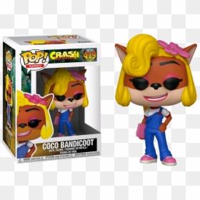 Funko Pop Coco Bandicoot, HD Png Download - crash bandicoot png