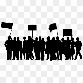 Demonstration Clipart, HD Png Download - crowd png