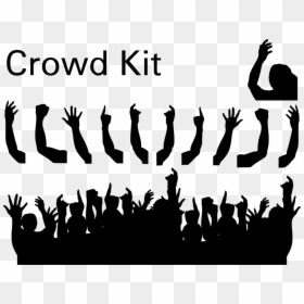 Clipart Crowd, HD Png Download - crowd png