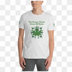 T-shirt, HD Png Download - marijuana leaf png
