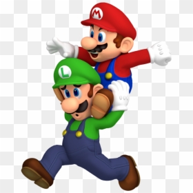 M&l Superstar Saga Artwork, HD Png Download - luigi png