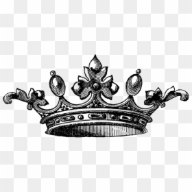 Crown Vector Vintage Png, Transparent Png - queen crown png