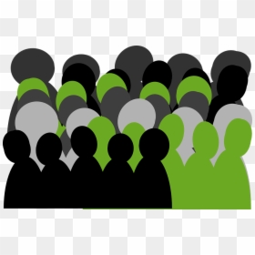 People Gathered, HD Png Download - crowd png