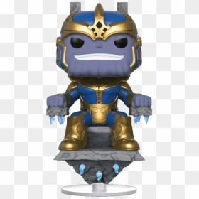 Thanos With Throne Funko Pop, HD Png Download - thanos png