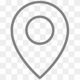 White Map Pin Icon Png, Transparent Png - pin png
