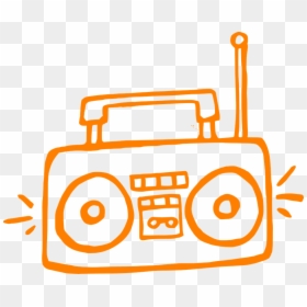 Boombox Clip Art, HD Png Download - radio png