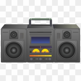 Transparent Background Boombox Clipart Png, Png Download - radio png