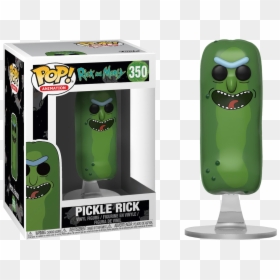 Funko Pop Pickle Rick, HD Png Download - pickle rick png