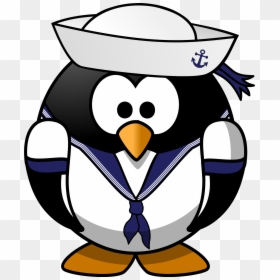 Captain Clip Art, HD Png Download - penguin png