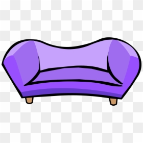 Club Penguin Couch, HD Png Download - couch png