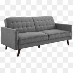 Gray Png Couch, Transparent Png - couch png