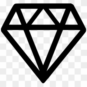 Sketch App Logo Black, HD Png Download - diamond png
