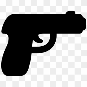 Pistole Icon, HD Png Download - gun png