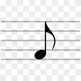 Eighth Note, HD Png Download - music notes png