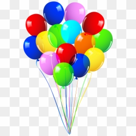 Happy Birthday Balloons Png, Transparent Png - balloons png