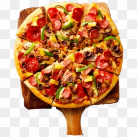 Menu Pizza Hut Super Supreme, HD Png Download - pizza png