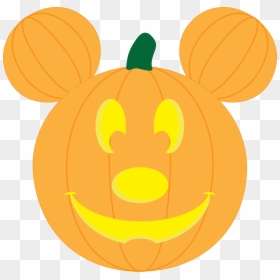 Mickey Halloween Pumpkin Clipart, HD Png Download - pumpkin png