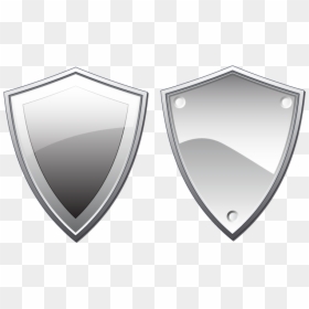 Silver Shield Png, Transparent Png - shield png