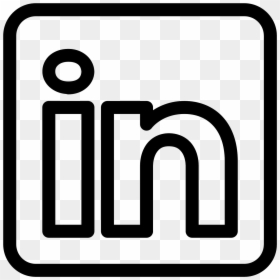 Linkedin Icon Png White, Transparent Png - linkedin logo png
