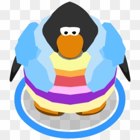 Club Penguin Black Penguin, HD Png Download - graduation cap png