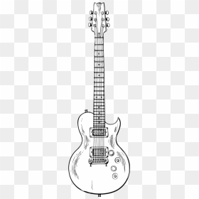 Electric Guitar Drawing Png, Transparent Png - guitar png