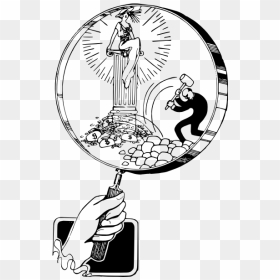 Magnifying Glass, HD Png Download - magnifying glass png