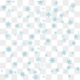 Blue Snowflake Transparent Background Png, Png Download - snowflakes png