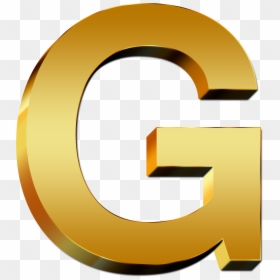Gold Letter G Png, Transparent Png - gold png