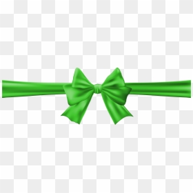 Transparent Green Bow, HD Png Download - bow png