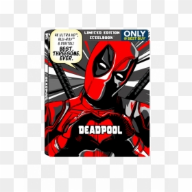 Steelbook Deadpool, HD Png Download - deadpool png