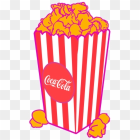 Coca Cola, HD Png Download - popcorn png