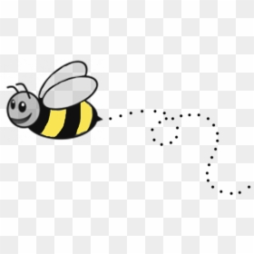 Dibujo De Una Abeja, HD Png Download - bee png