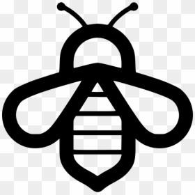 Bee Icon Transparent Background, HD Png Download - bee png