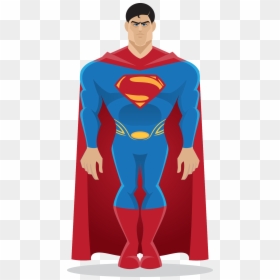 Супермен Вектор, HD Png Download - superman png