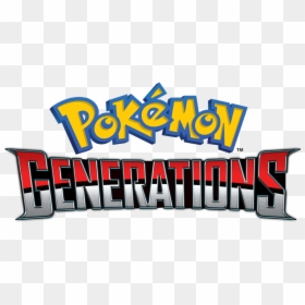 Pokemon Generations Png, Transparent Png - pokemon logo png