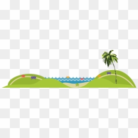 Transparent Beach Scene Png, Png Download - beach png