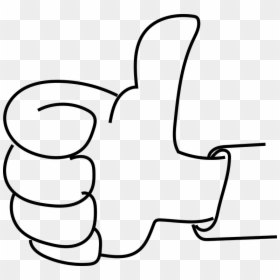 Colouring Picture Of Thumb, HD Png Download - like png
