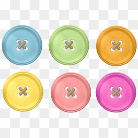 Shirt Buttons In Hand, HD Png Download - button png